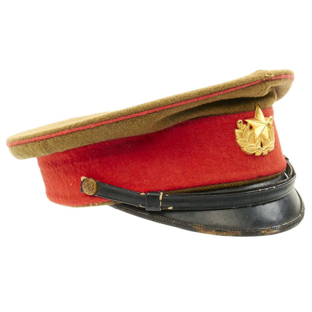 Original Japanese WWII Imperial Guard Visor Cap Original Items
