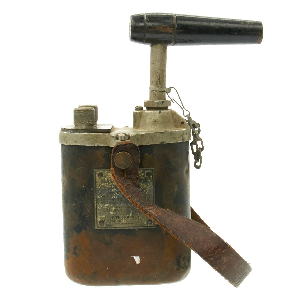 Original U.S. WWII D-Day Army 10 Cap Blasting Machine with Handle by W ...