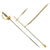 Original U.S. Civil War Army Officer's M1860 Dress Parade Sword with Scabbard named to J.B. Joncas Original Items