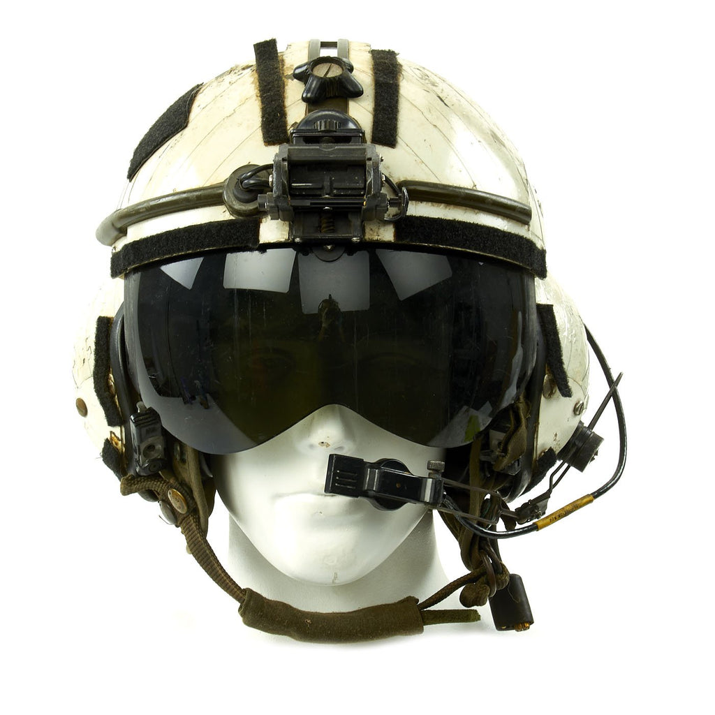 military helmet with night vision goggles Original U.S. Navy Vietnam War Helicopter Pilot Gentex SPH-4 Helmet wi – International Military Antiques