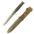 Original U.S. WWII M3 Fighting Knife by Kinfolks, Inc. with M8 Scabbard - Early Blade Marked Version Original Items