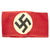Original U.S. WWII Named Bring Back Grouping in Box - German Armbands, Medals, Flags, Cigars, Insignia Original Items