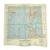 Original U.S. WWII Eastern Asia Escape and Evasion “Silk” Map Lot Dated 1943 - 2 Items Original Items
