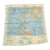 Original U.S. WWII Eastern Asia Escape and Evasion “Silk” Map Lot Dated 1943 - 2 Items Original Items