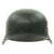 Original German WWII M40 Single Decal Luftwaffe Helmet with Textured Paint and Size 59 Liner - ET66 Original Items
