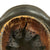 Original German WWII M40 Single Decal Luftwaffe Steel Helmet - EF64 Original Items