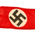 Original German WWII NSDAP Party Printed Cotton Overcoat Armband Original Items
