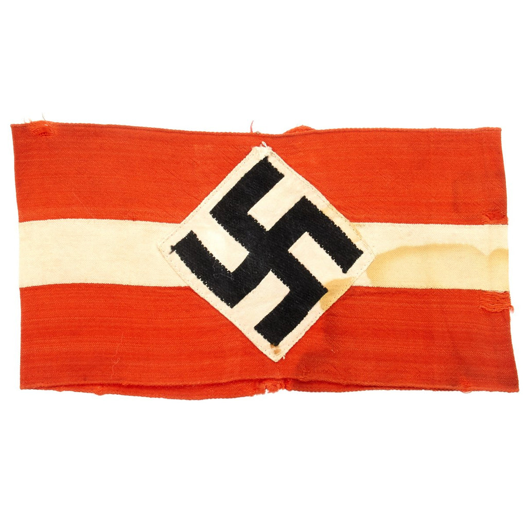 Original German WWII Hitler Youth Cotton Armband Original Items