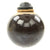Original Japanese WWII Type 4 Ceramic Hand Grenade in Dark Brown Glaze with Fuze and Cover - Inert Original Items