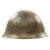 Original WWII Japanese Special Naval Landing Forces (SNLF) Helmet with Metal Badge Insignia Original Items