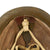 Original WWII Japanese Special Naval Landing Forces (SNLF) Helmet with Metal Badge Insignia Original Items