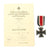 Original German WWII Infantry Regiment 287 Named Medal Grouping with Award Documents Original Items
