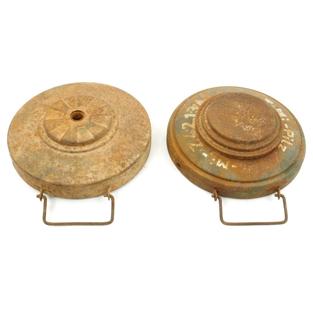 Original U.S. WWII German Anti-Tank Tellermine Training Set - T.Mi.42, T.Mi.43 Original Items