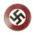 Original German NSDAP Party Enamel Membership Badge Pin by Eugen Schmidhassler - RZM M1/128 Original Items
