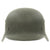 Original German WWII Army Heer M40 Single Decal Helmet with Liner in Excellent Condition - ET64 Original Items
