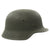 Original German WWII Army Heer M40 Single Decal Helmet with Liner in Excellent Condition - ET64 Original Items