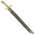 Original German 19th Century Saxon M.1840 Faschinenmesser Pioneer Short Sword with Scabbard - Regiment Marked Original Items