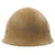 Original Japanese WWII Army Combat Helmet with Complete Liner and Chinstrap - Tetsubo Original Items