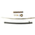Original WWII Japanese Army Officer Shin-Gunto Katana Sword with Steel Scabbard - Dated February 1945 Original Items
