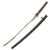 Original WWII Japanese Army Officer Shin-Gunto Katana Sword with Steel Scabbard - Dated February 1945 Original Items