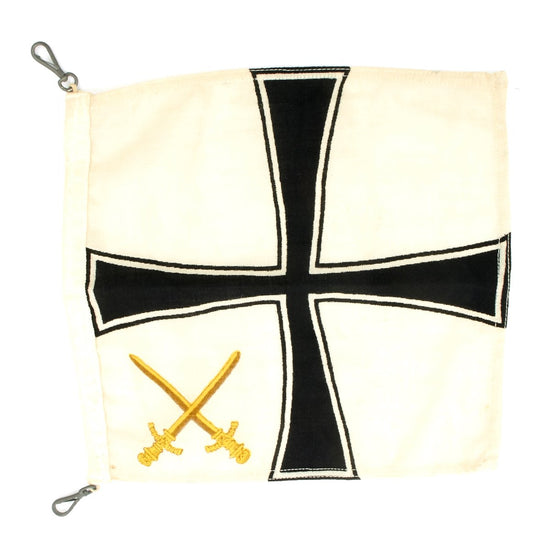 Original German WWII General Admiral Rank Command Flag - Generaladmiralflagge für Kraftwagen Original Items
