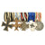 Original WWI WWII German Medal Bar - 5 Medals Original Items