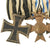 Original WWI WWII German Medal Bar - 5 Medals Original Items
