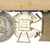 Original WWI WWII German Medal Bar - 5 Medals Original Items