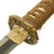 Original WWII Japanese Army Officer Shin-Gunto Katana Sword with Steel Scabbard - Handmade Signed Blade Original Items
