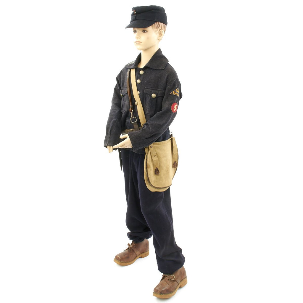 Original German WWII Hitler Youth Südost Steiermark District Complete Uniform with Child Manikin Original Items