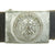 Original German WWII Hitler Youth Knife Belt with Steel Buckle by Overhoff & Cie. - RZM M4/27 Original Items