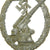 Original German WWII Luftwaffe Artillery Flak Badge Original Items