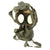 Original German WWII Named M30 1st Model Gas Mask with Filter and Can - Dated 1937 / 38 / 40 Original Items