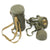 Original German WWII Named M30 1st Model Gas Mask with Filter and Can - Dated 1937 / 38 / 40 Original Items