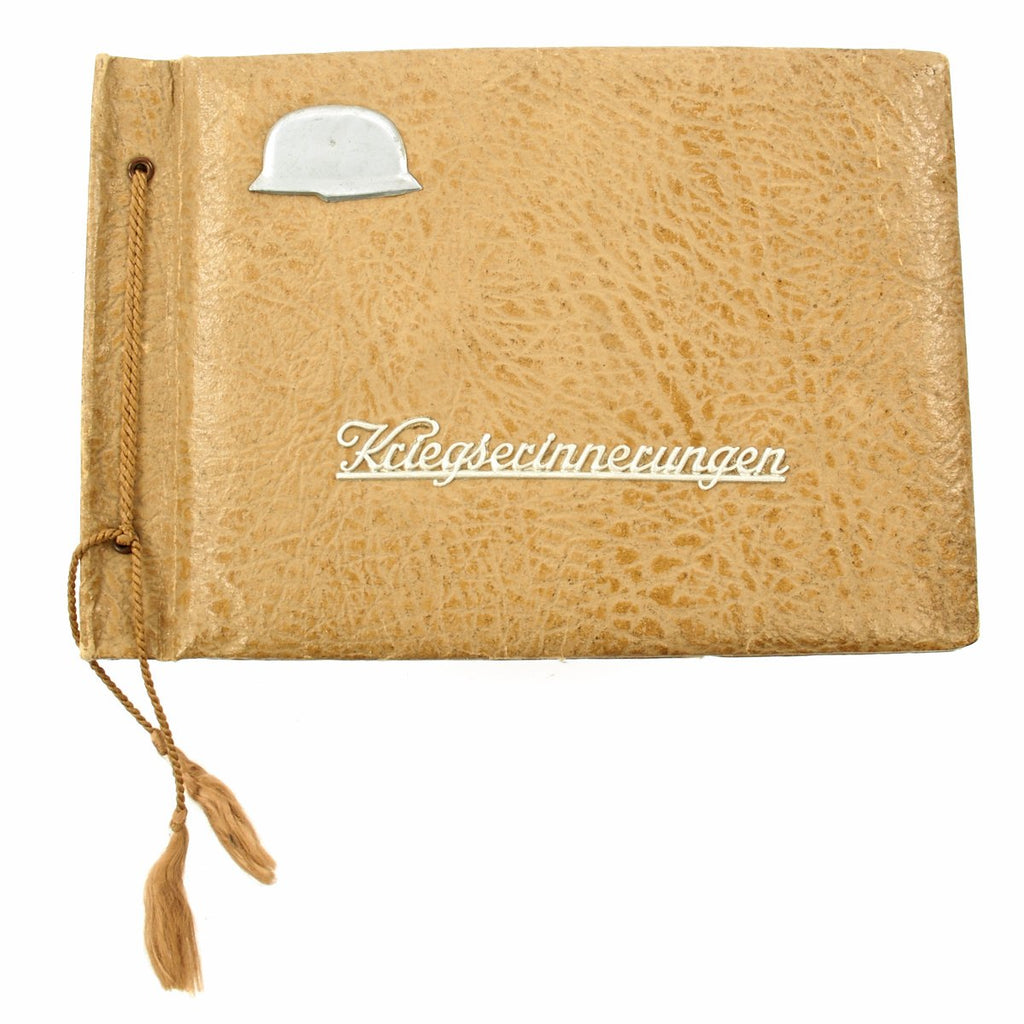 Original German WWII Heer NCO Photo Album - 75 Photos Original Items