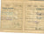 Original German WWII Document Grouping - Employment Record Book, Rental Agreement, Identification & More Original Items