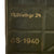 Original German WWII M24 Stick Grenade Case Dated 1940 with Internal Rack and Grenades Original Items
