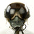 Original Cold War Soviet MIG Jet Fighter Flying Helmet ZSh-5MKV2 with Oxygen Mask KM-34D2 Original Items