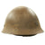 Original Japanese WWII Tetsubo Army Combat Helmet with Liner and Chinstrap named to Takiwakahe Original Items