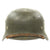 Original German WWII Named Army Heer M35 Double Decal Named Steel Helmet with Textured Paint - ET66 Original Items