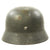 Original German WWII Named Army Heer M35 Double Decal Named Steel Helmet with Textured Paint - ET66 Original Items