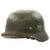 Original German WWII Named Army Heer M35 Double Decal Named Steel Helmet with Textured Paint - ET66 Original Items