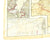 Original U.S. WWII Silk Escape Map of Western Europe 43/A 43/B Original Items