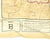 Original U.S. WWII Silk Escape Map of Western Europe 43/A 43/B Original Items