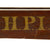 Original U.S. WWI Wooden Gas Alarm Rattle marked H.P.I. Original Items