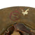 Original Japanese WWII Type 92 Army Combat Helmet with Liner and Chinstrap - Tetsubo Original Items