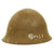 Original Japanese WWII Service Worn Type 92 Army Officer Combat Helmet with Liner - Tetsubo Original Items