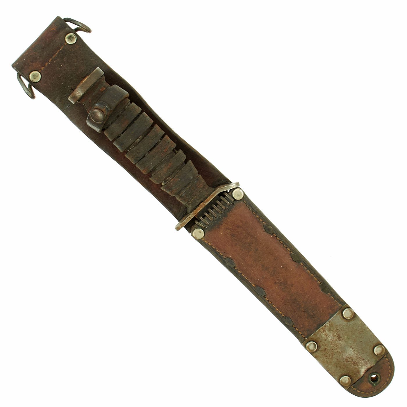 Original U.S. WWII Early Blade Marked M3 Fighting Knife by