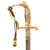 Original WWI and 19th Century High Quality Miniature Swords with Scabbards - Letter Opener Collection Original Items