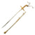 Original WWI and 19th Century High Quality Miniature Swords with Scabbards - Letter Opener Collection Original Items
